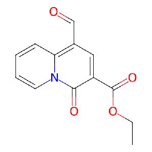 1-甲酰基-4-氧代-4H-喹啉嗪-3-羧酸乙酯,337909-10-1