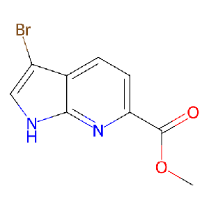 3-溴-1H-吡咯并[2,3-b]吡啶-6-羧酸甲酯