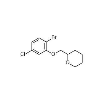 1-溴-4-氯-2-(四氢吡喃-2-基甲氧基)苯