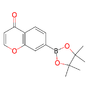 7-(4,4,5,5-四甲基-1,3,2-二氧雜硼烷-2-基)-4H-色烯-4-酮