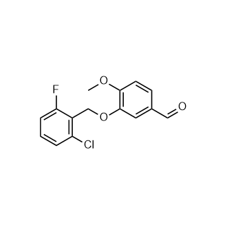 3-((2-氯-6-氟苄基)氧基)-4-甲氧基苯甲醛