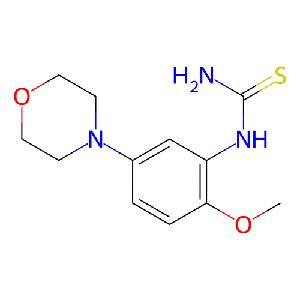 1-(2-甲氧基-5-吗啉代苯基)硫脲