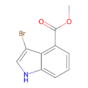 3-溴-1H-吲哚-4-羧酸甲酯