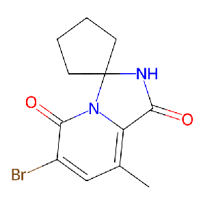 6'-溴-8'-甲基-1'H-螺[环戊烷-1,3'-咪唑并[1,5-a]吡啶] -1',5'(2'H)-二酮