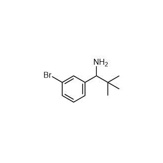 1-(3-溴苯基)-2,2-二甲基丙-1-胺