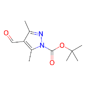4-甲酰基-3,5-二甲基-1H-吡唑-1-羧酸叔丁酯