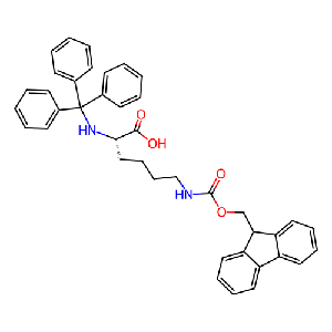 N6-(((9H-芴-9-基)甲氧基)羰基)-N2-三苯甲基-L-赖氨酸,122832-81-9