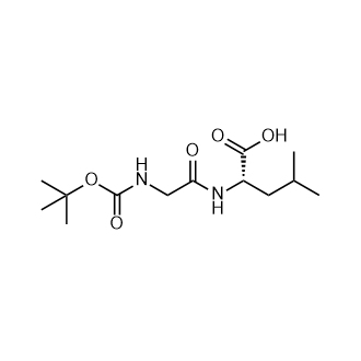 (S)-2-(2-((叔丁氧基羰基)氨基)乙酰氨基)-4-甲基戊酸