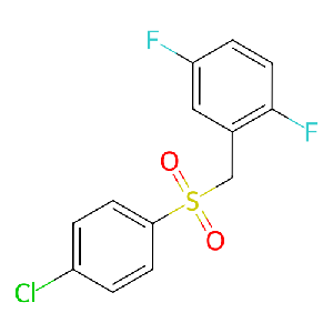2-((4-氯苯基磺酰基)甲基)-1,4-二氟苯,470716-51-9