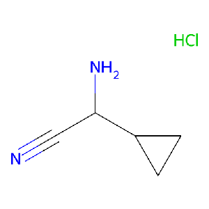 2-氨基-2-环丙基乙腈盐酸盐