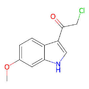 2-氯-1-(6-甲氧基-1H-吲哚-3-基)乙-1-酮