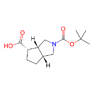 (3aS,4R,6aS)-rel-2-Boc-八氢-环戊[c]吡咯-4-羧酸