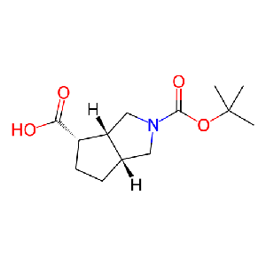 (3aS,4R,6aS)-rel-2-Boc-八氫-環(huán)戊[c]吡咯-4-羧酸