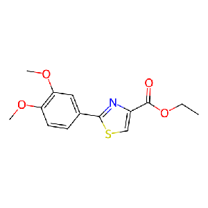 2-(3,4-二甲氧基苯基)噻唑-4-羧酸乙酯