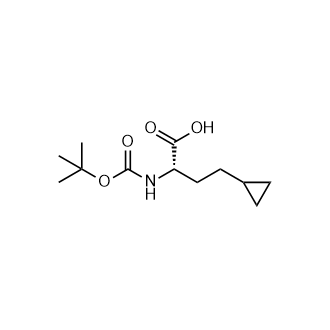 (S)-2-((叔丁氧基羰基)氨基)-4-环丙基丁酸