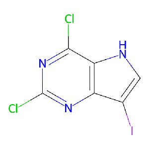 2,4-二氯-7-碘-5H-吡咯并[3,2-d]嘧啶,928840-99-7