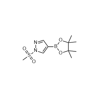 1-甲基磺酰基-4-(四甲基-1,3,2-二氧硼杂环戊烷-2-基)-1H-吡唑