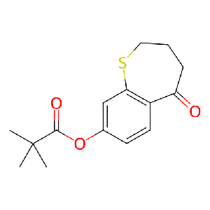 5-氧代-2,3,4,5-四氢苯并[b] thiepin-8-基新戊酸酯