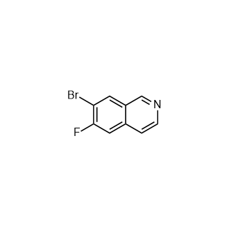 7-溴-6-氟异喹啉