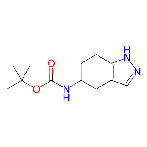 (4,5,6,7-四氢-1H-吲唑-5-基)氨基甲酸叔丁酯,1158767-01-1