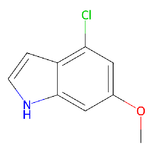 4-氯-6-甲氧基吲哚