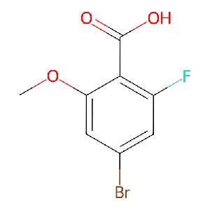4-溴-2-氟-6-甲氧基苯甲酸