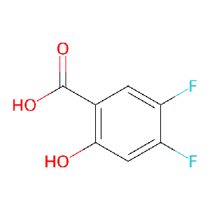 4,5-二氟-2-羟基苯甲酸,205533-31-9