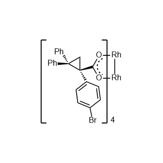 四([(S)-(+)-[(1S)-1-(4-溴苯基)-2,2-二苯基环丙烷羧酸基]二铑(II)Rh2(S-BTPCP)4