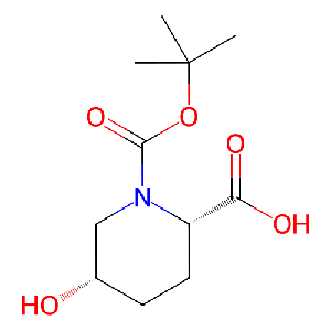 (2S,5S)-1-(叔丁氧基羰基)-5-羟基哌啶-2-羧酸