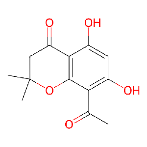 8-乙酰基-5,7-二羟基-2,2-二甲基苯并吡喃-4-酮