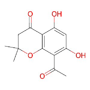 8-乙酰基-5,7-二羥基-2,2-二甲基苯并吡喃-4-酮