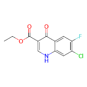 7-氯-6-氟-4-氧代-1,4-二氢喹啉-3-羧酸乙酯,75073-15-3