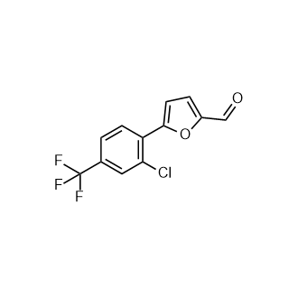 5-(2-氯-4-(三氟甲基)苯基)呋喃-2-甲醛