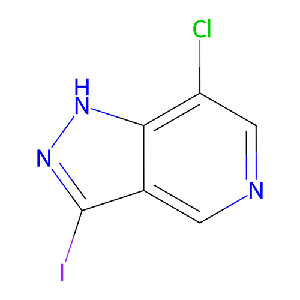 7-氯-3-碘-1H-吡唑并[4,3-c]吡啶