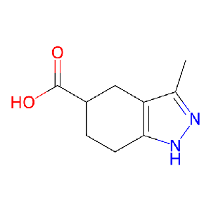 3-甲基-4,5,6,7-四氫-1H-吲唑-5-羧酸