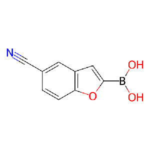 5-氰基-1-苯并呋喃-2-硼酸