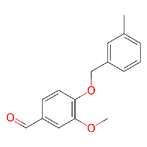 3-甲氧基-4-((3-甲基苄基)氧基)苯甲醛