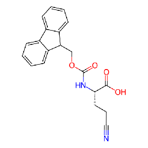 (S)-2-((((9H-芴-9-基)甲氧基)羰基)氨基)-4-氰基丁酸,913253-24-4