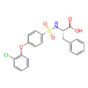 2-[4-(2-氯苯氧基)苯磺酰氨基]-3-苯基丙酸
