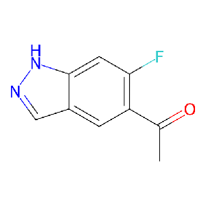 1-(6-氟-1H-吲唑-5-基)乙酮
