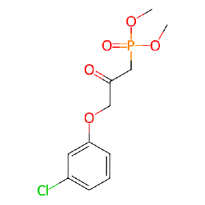 3-(3-氯苯氧基)-2-氧代丙基膦酸二甲酯
