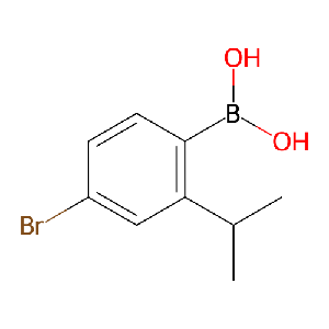 4-溴-2-异丙基苯基硼酸