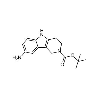 8-氨基-3,4-二氢-1H-吡啶并[4,3-b]吲哚-2(5H)-羧酸叔丁酯