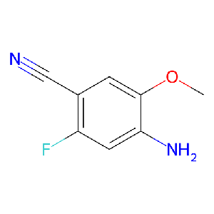 2-氟-4-氨基-5-甲氧基苯腈,1441723-24-5