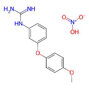 1-(3-(4-甲氧基苯氧基)苯基)硝酸胍,1359655-97-2