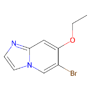 6-溴-7-乙氧基咪唑并[1,2-a]吡啶