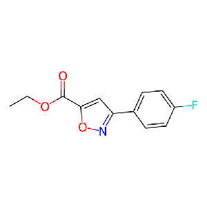 3-(4-氟苯基)异噁唑-5-羧酸乙酯,377052-00-1