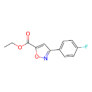 3-(4-氟苯基)異噁唑-5-羧酸乙酯,377052-00-1