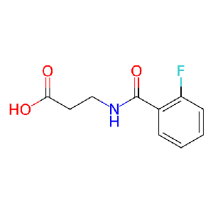 3-(2-氟苯甲酰氨基)丙酸