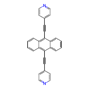9,10-双(吡啶-4-基乙炔基)蒽,596130-35-7